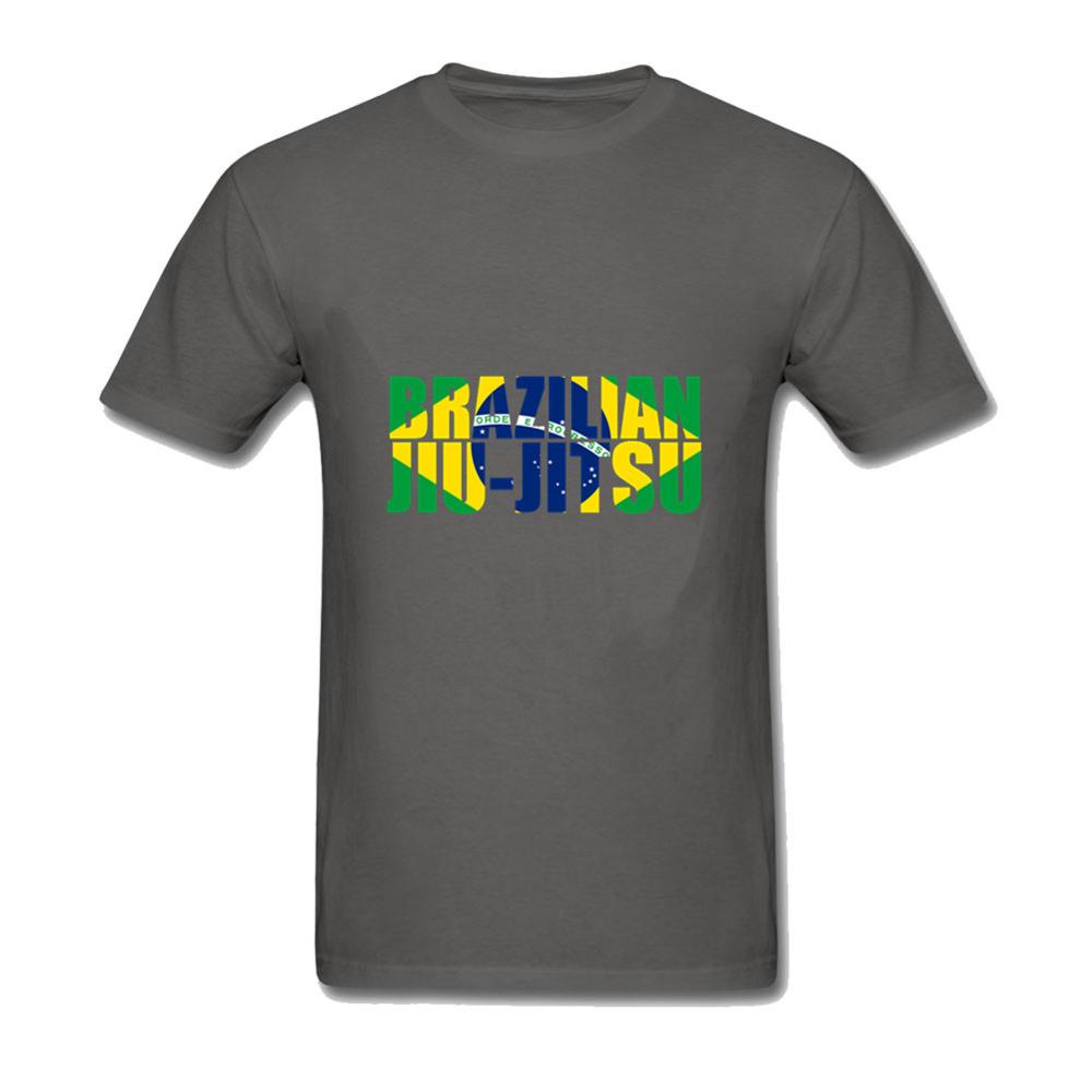 Hipster T Shirt Brazilian Jiu Jitsu Bjj Men S T Shirt Brazil Flag Cotton Plus Size S