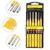 Drill Chisel Drive Punch Set Carpenters Pin Removing Replacement Woodworking Centering Cylinder Hand Tools Parts