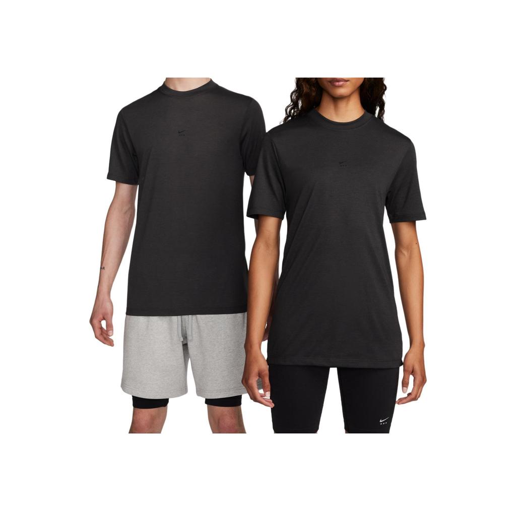 Nike X 1017 ALYX 9SM Yoga Series SS24 Loose-Fit Crew Neck Short Sleeve Tee Unisex Tops Black DR5355-060
