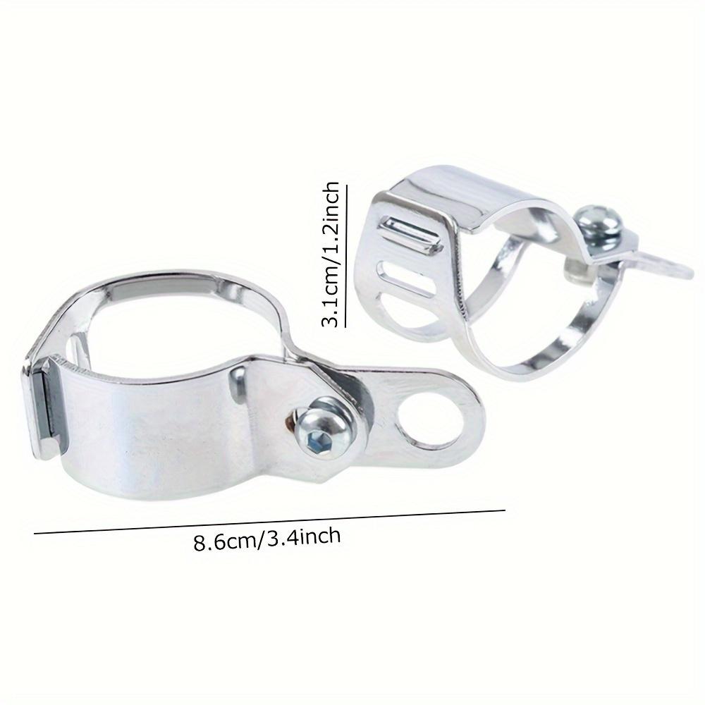2pcs Motorcycle Fork Ear Clamps Bracket Turn Signal Light Mount Brackets Headlamp Holder Clamp Fit For 27mm-31mm Fork Tube
