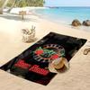 Asciugamano da Spiaggia Personalizzato Guns N’ Roses, Stampa il Tuo Nome Testo Asciugamano Leggero Assorbente per Nuoto Viaggio