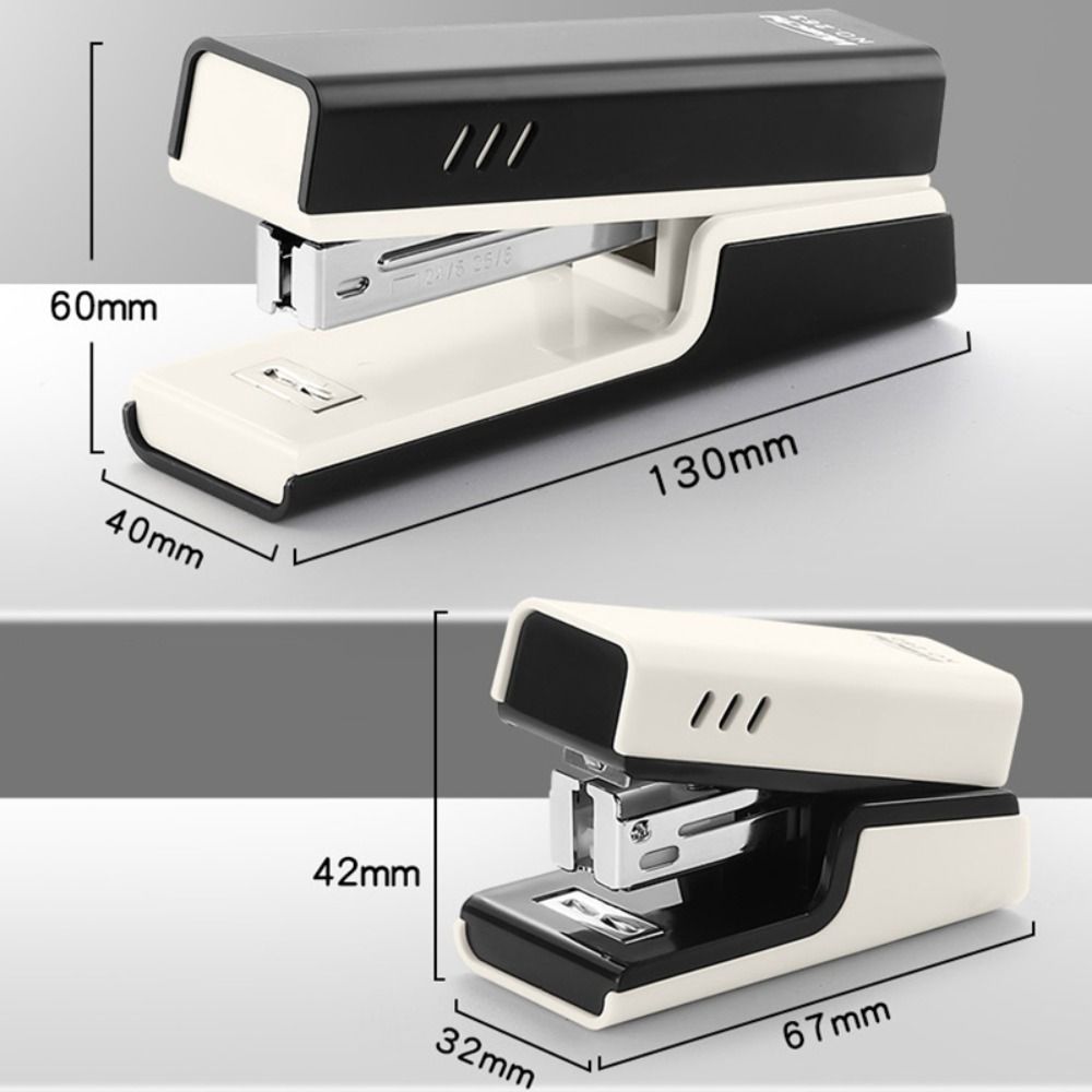 Effortless Long Stapler Use 24/6 Staples Stapling Machine Manual Binding Tool  Office School