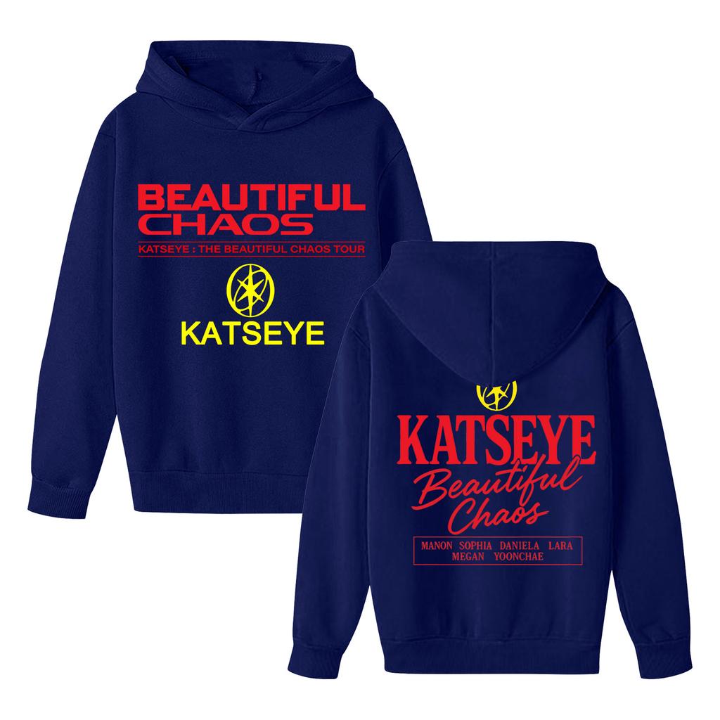 Kids' Long Sleeve Loose Pullover Letter Print Drawstring Hooded Sweatshirt