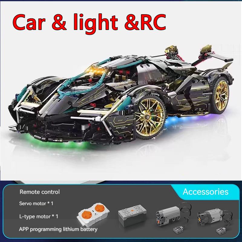 Technical Building Blocks 1400PCS Model Racing Sport Car City Mechanical Speed Vehicle Supercar Brick Puzzle Toys Kid Adult Gift