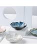 1 Pc Ceramic Petal Shaped Jewelry Tray, Simple Irregular Jewelry Plate, Decorative Plate for Jewelry Storage, Display