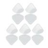 5pcs Powder Puff Storage Box Portable Transparent Triangle Makeup Puff Container Case for Bead Capsules