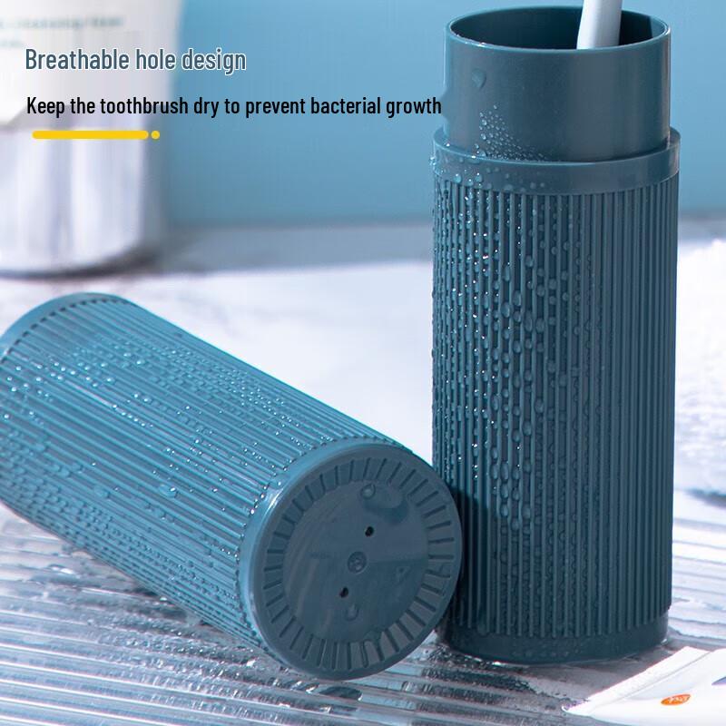 Portable Toothbrush Holder & Rinse Cup