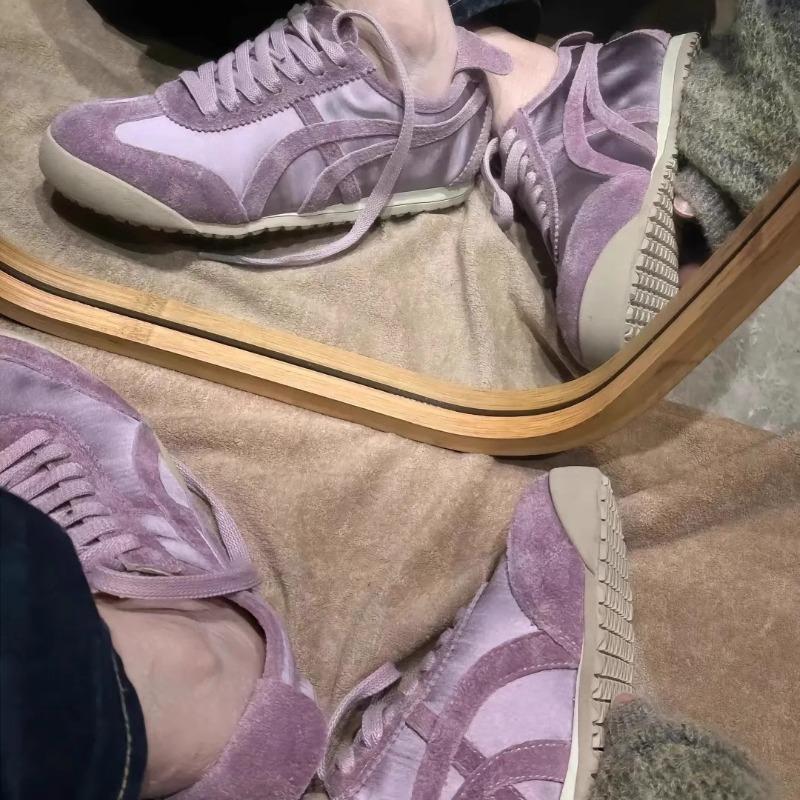 New Soft Leather Retro Versatile Flat Casual Sports Shoes for Women