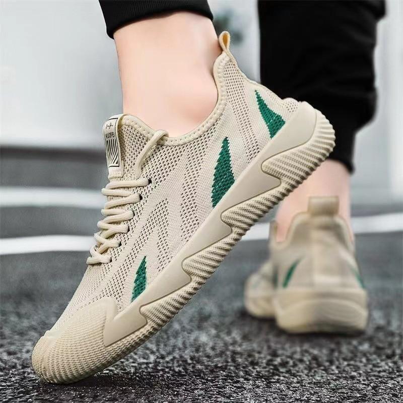 Summer new sports fly-woven deodorant board shoes breathable fashion casual mesh shoes 39