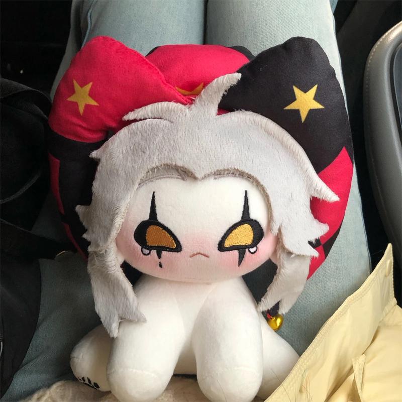 Neueste 20cm Super Niedliche Pierrot Anime Game Freak Charakter Zirkus Plüschtiere Lustige Cartoon Schreibtisch Dekoration Plüschtier Puppe Geschenk