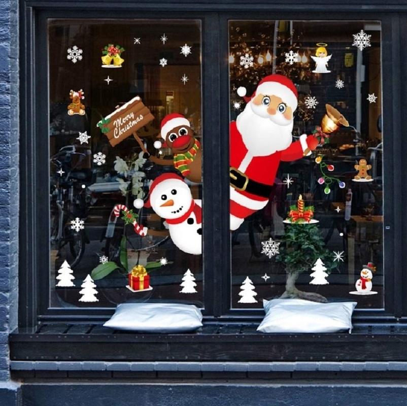 Christmas Window Wall Sticker
