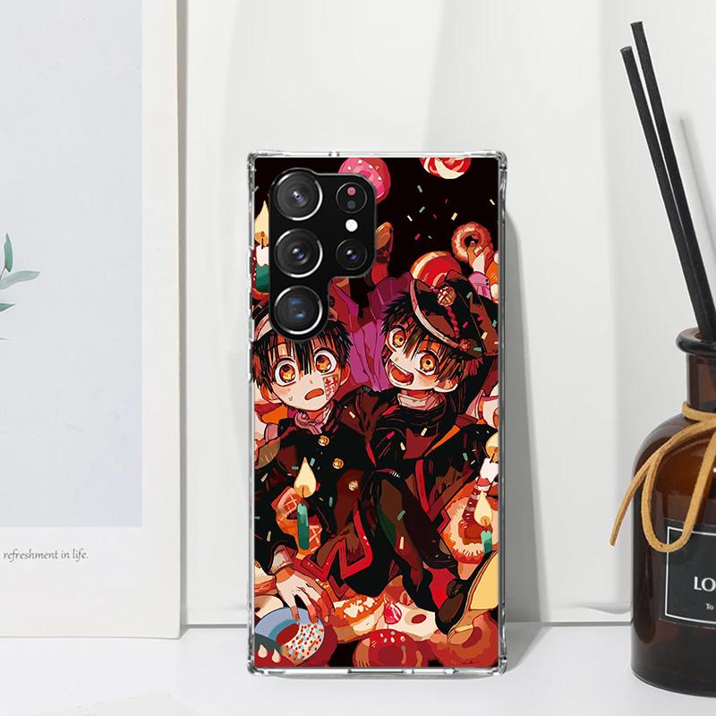 Toilet Bound Hanako Kun Anime Phone Case For Samsung Galaxy S24 S23 S22 S21 Fe S20 Ultra S10 S9 + S8 Plus S10E Art Fundas Back C