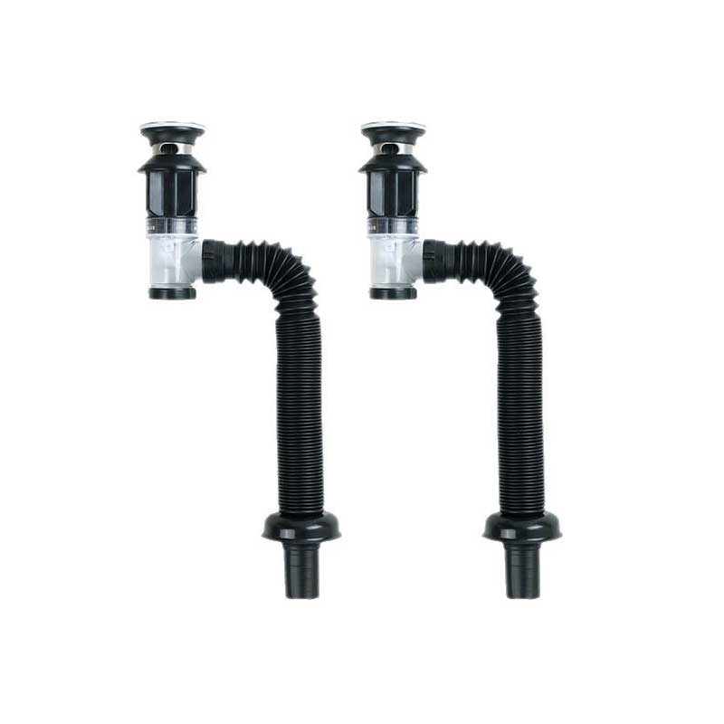 1-3PCS Multi Functional Universal Drain Hand Wash Basin Drain Pipe Basin Drain Pipe Non Adhesive Kitchen Drain Extension Pipe