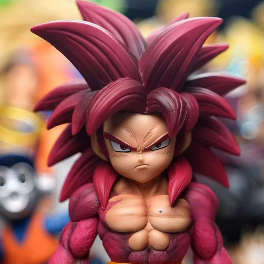Anime Dragon Ball DAIMA Figure Super Saiyan 4 Goku Vegeta Action Figure Pvc Collectible Statue Model Toy Gifts15.5-16.5cm