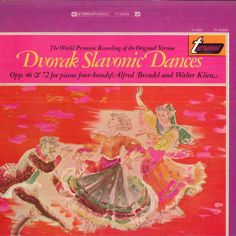 

LP Record ALFRED BRENDEL, WALTER KLIEN - Dvorak Slavonic Dances, Op46, 72 Fo TV34060S TURNABOUT 1967 US Classical Used