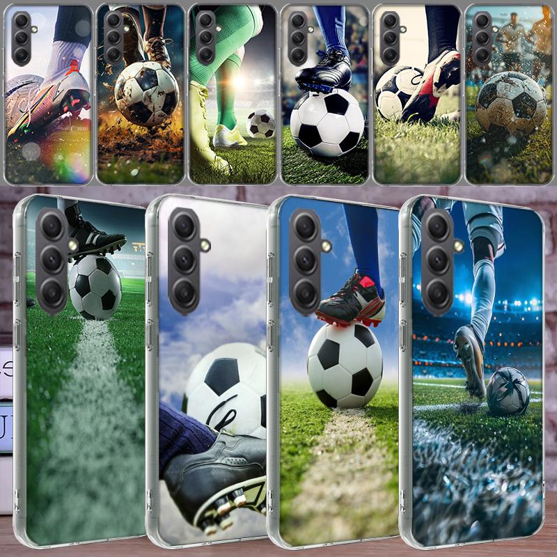 Football Field Phone Case for Samsung A16 A26 A36 A56 A17 A37 A57 A07 A06 A02S A03 A04S A05S Galaxy Note 20 10 A50S A71 A51 A31