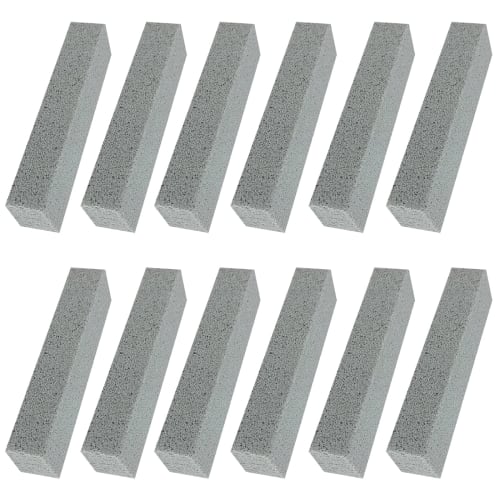 12-Pack Pumice Stone Scouring Pads for Cleaning, Toilet Bowl Cleaning Brush, Toilet Ring Cleaner, Kitchen Sink, Pool, Bathroom, and Home Use.
