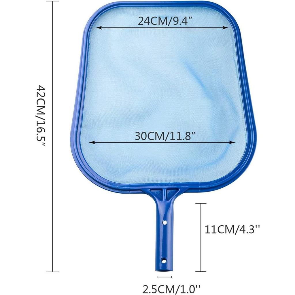 Swimming Pool Nets, Professional Cleaning Pool Rakes/Fine Mesh Leaf Skimmers Rake Net for Removing Debris