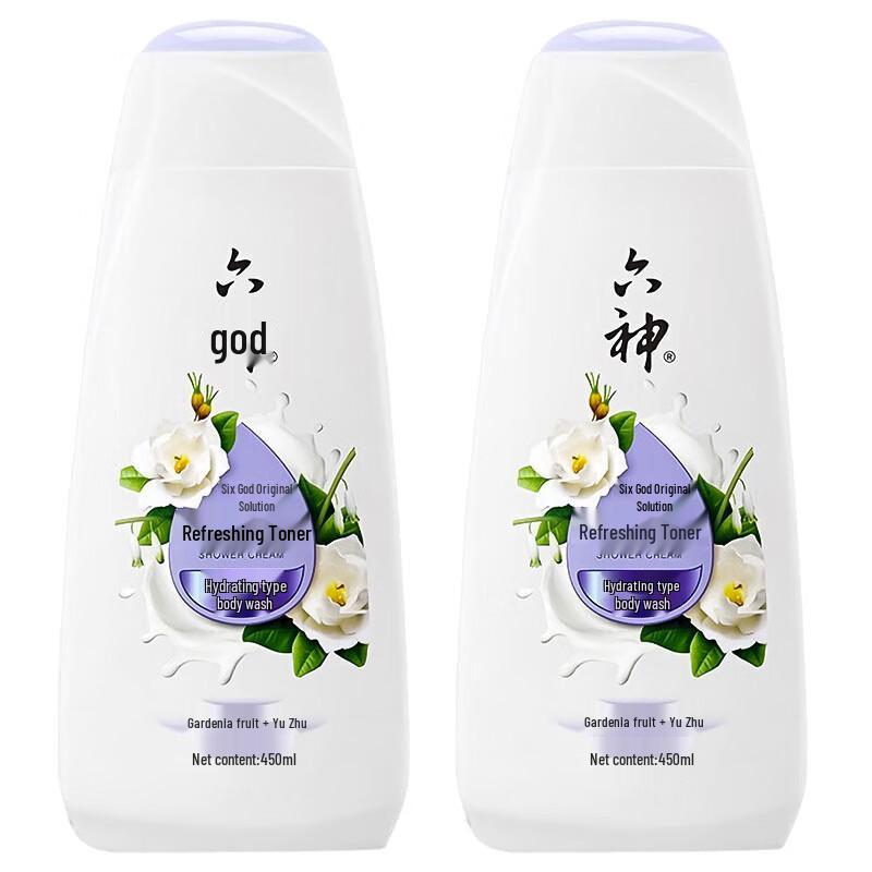 

Liushen Refreshing Shower Gel - Gardenia & Polygonatum (2-Pack)