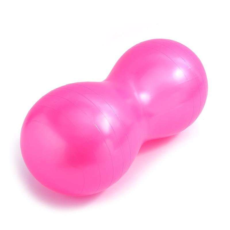 PVC Peanut Ball for Yoga, Pilates, Massage, and Elderly Fitness