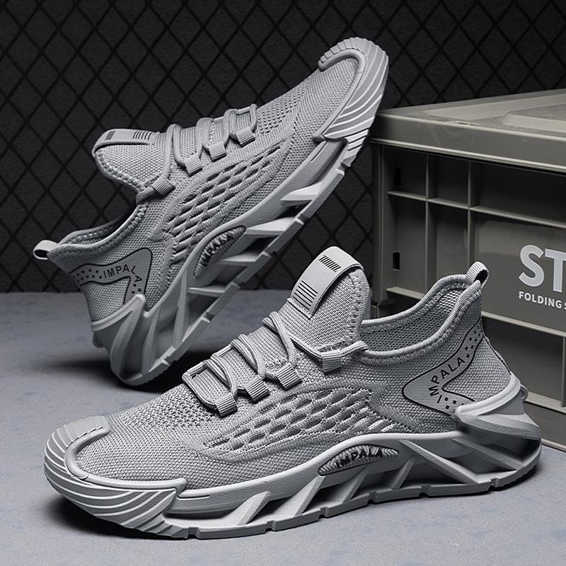 New Shoes for Men Casual Sport Shoes Spring Summer Breathable Mesh Sneaker Cool Lace-up Loafers