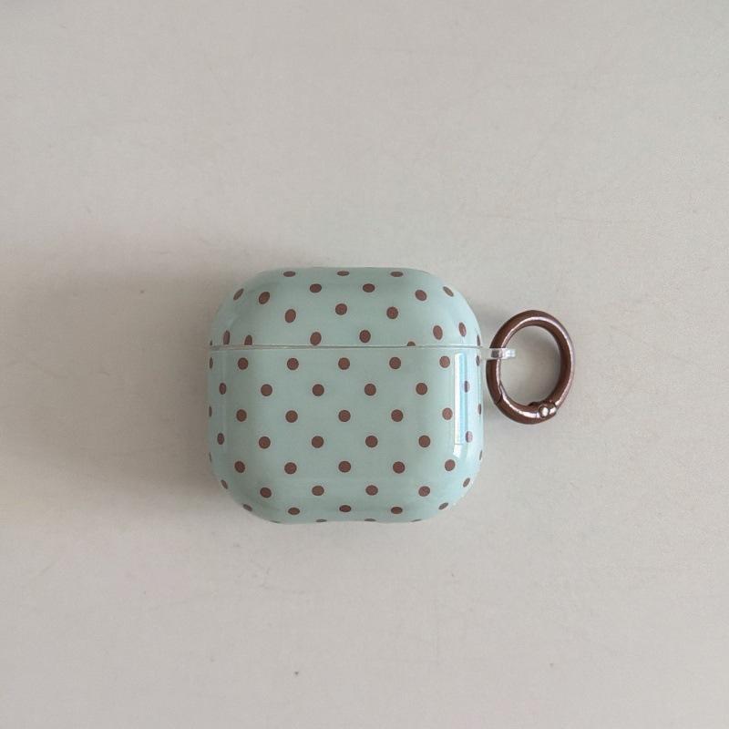 Ins Solid Color Polka Dots for Apple AirPods Pro 1 Generation Protective Case Pro1 Bluetooth Headset Case AirPods 1