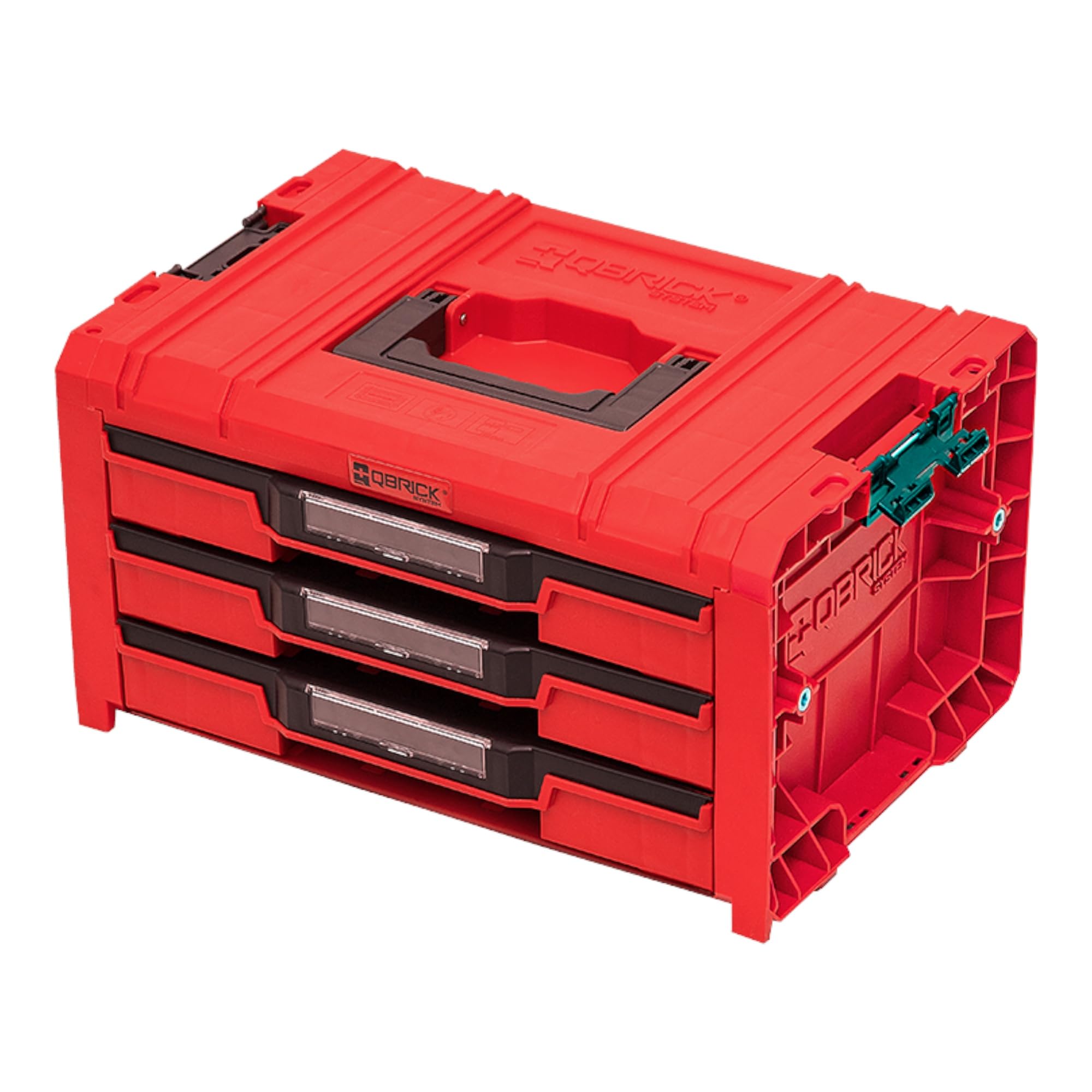 

Kubrick System 3 Tier Drawer Box PRO красный