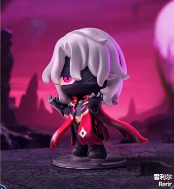 Genuine Genshin Impact Q Version Mini Series Figure Anime Game Character Collectible Model Toy Birthday Gifts