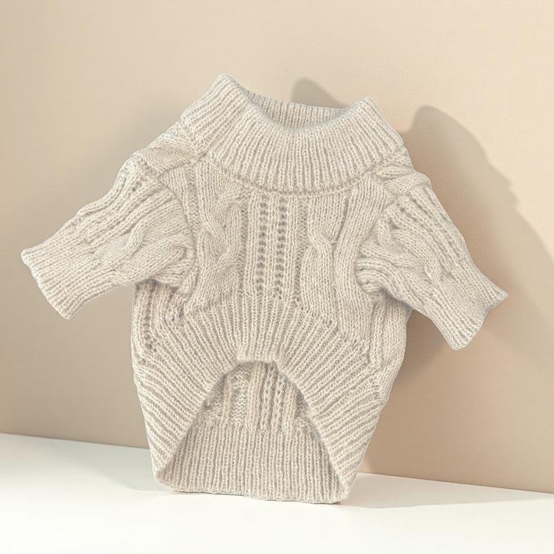 

Cat Sweater Coat Puppy Small Dog Clothes Winter Pet Apparel Yorkie Pomeranian Shih Tzu Maltese Poodle Bichon Schnauzer Clothing XS（old）