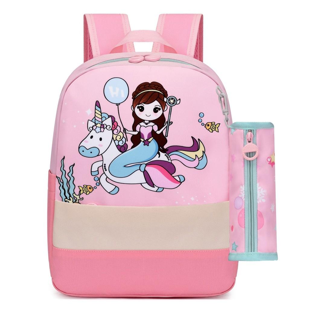 Fun And Cute Breathable Durable Canvas School Backpack For Boys And Girls