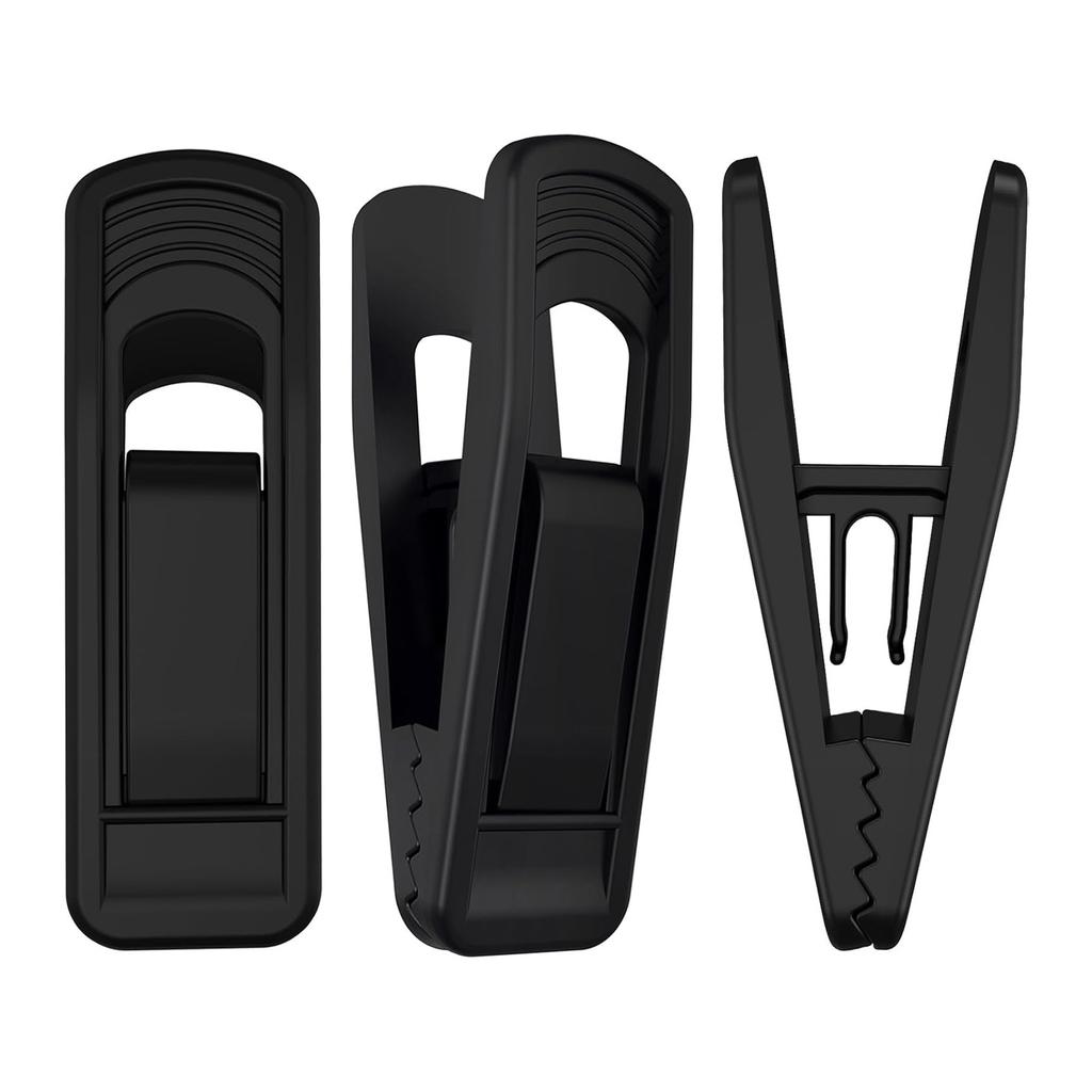 20pcs Portable Hanger Clips Non-Slip Clips Pant Skirt Hanger Clips for Home Storage Oganization