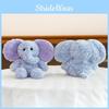 Plush Elephant Handheld Toy With Keychain For Collectors And Gifting