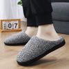 Autumn and winter cotton slippers men's indoor cotton mop winter warm non-slip bag head velvet slippers