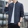 Jarní a podzimní nová bunda pánská stojáček ležérní bunda pánská jarní a podzimní prodyšná mládež slim-fit trend pánské oblečení