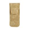 Covered Sunglasses Bag Velvet Lining Eyeglasses Holder PU Leather Glasses Bag  Jewelry Packing