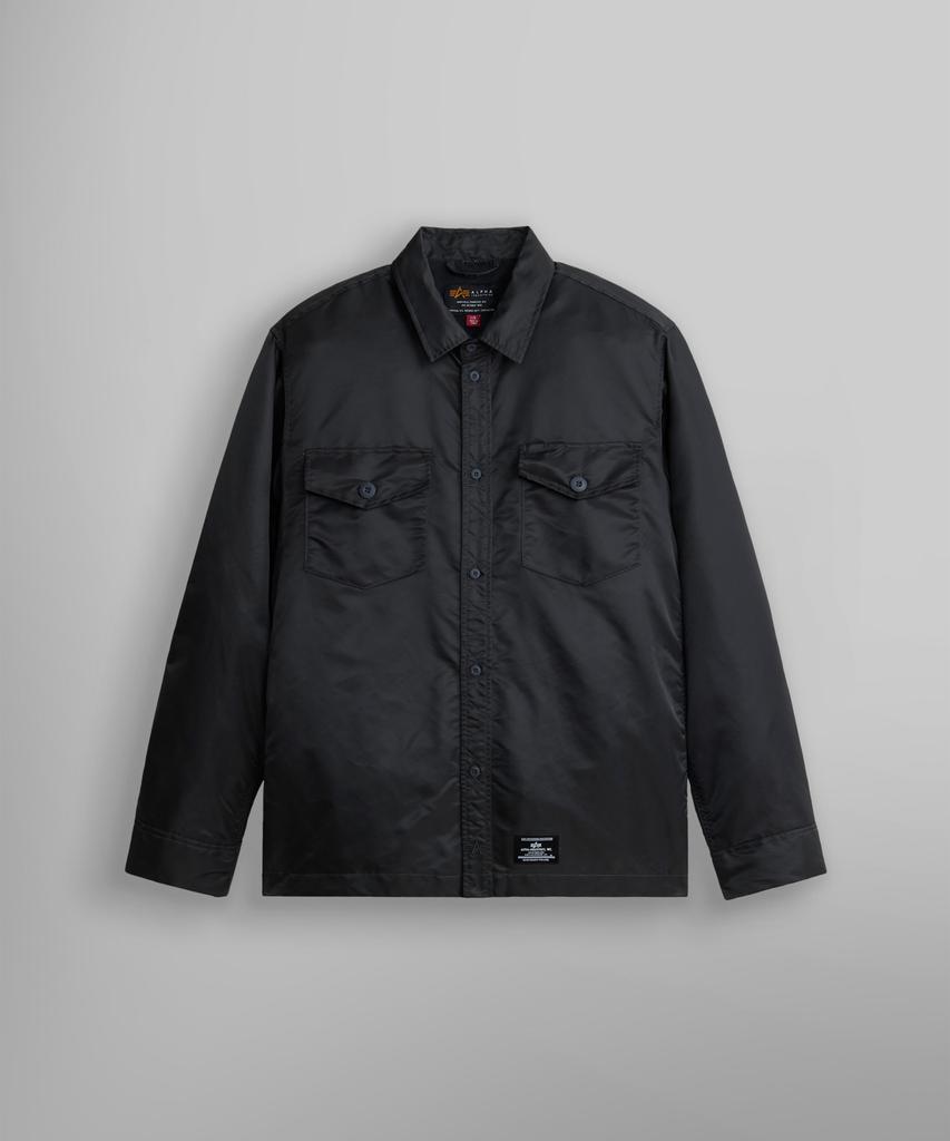ALPHA INDUSTRIES Ls Flight Overshirt Charcoal
