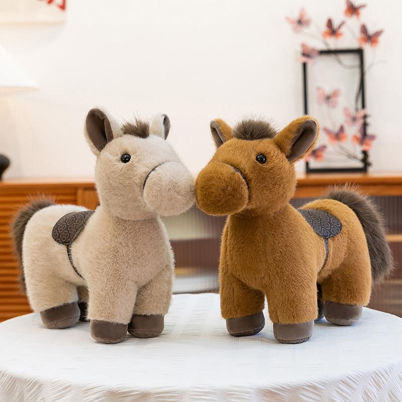 Chinesisches Sternzeichen Pferd Plüschtier Weiches Kuscheltier Für Kinder Und Sammler