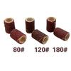 50Pcs Drum Sanding Kit 80# 120# 180# Nail Drill Bits Abrasive Tools Dremel Accessories Sandpaper Shank Rotary Tools