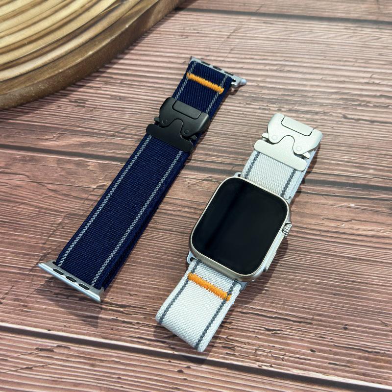 Compatible Reflective Nylon Band for Apple S11/10987 and Huawei GT65Pro Watches