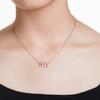 Swarovski Hyperbola Inlaid Infinity Symbol Design Cubic Zirconia Necklace Women necklace Rose-Gold 5684084