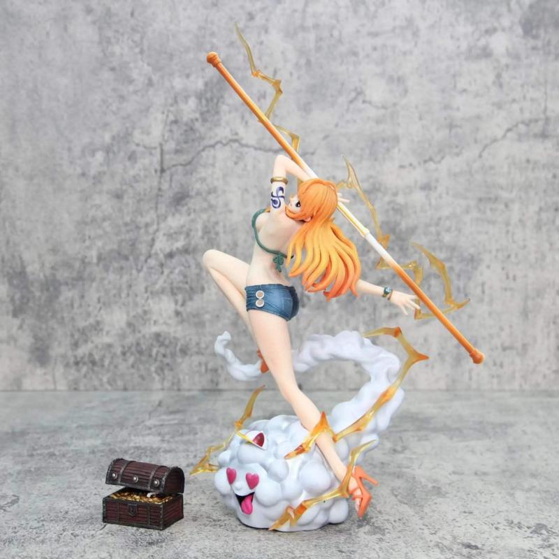 

29 см One Piece Nami аниме фигурка ПВХ статуэтка модель комната коллекция украшение AU with box