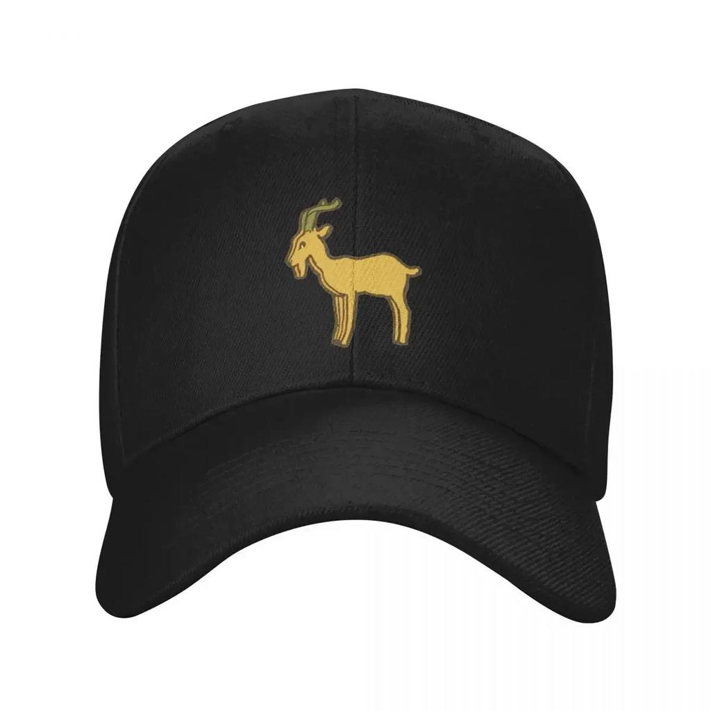 Golden GOAT Baseball Cap Hood Hip Hop Visor Mountaineering Female Mens