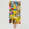 Cartoon cute THE S-SIMPSONS Towel Drying Bath Towel Applicable To Light Swimming Camping Yoga Beach Out