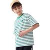Balabala Kids' Moisture-Wicking Striped Short Sleeve T-Shirt