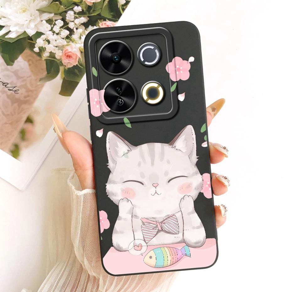 New Fashion Phone Case For Itel P65 (P671L) Soft Silicone Cases For Itel P65 P 65 4G Shockproof Covers Bumpers
