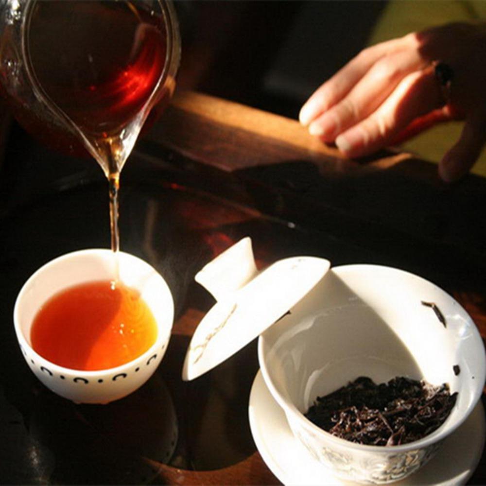 Pu-erh Te 357g Yunnan Sju Söner Kaka Kokt Mogen Åldrad Puer Träd