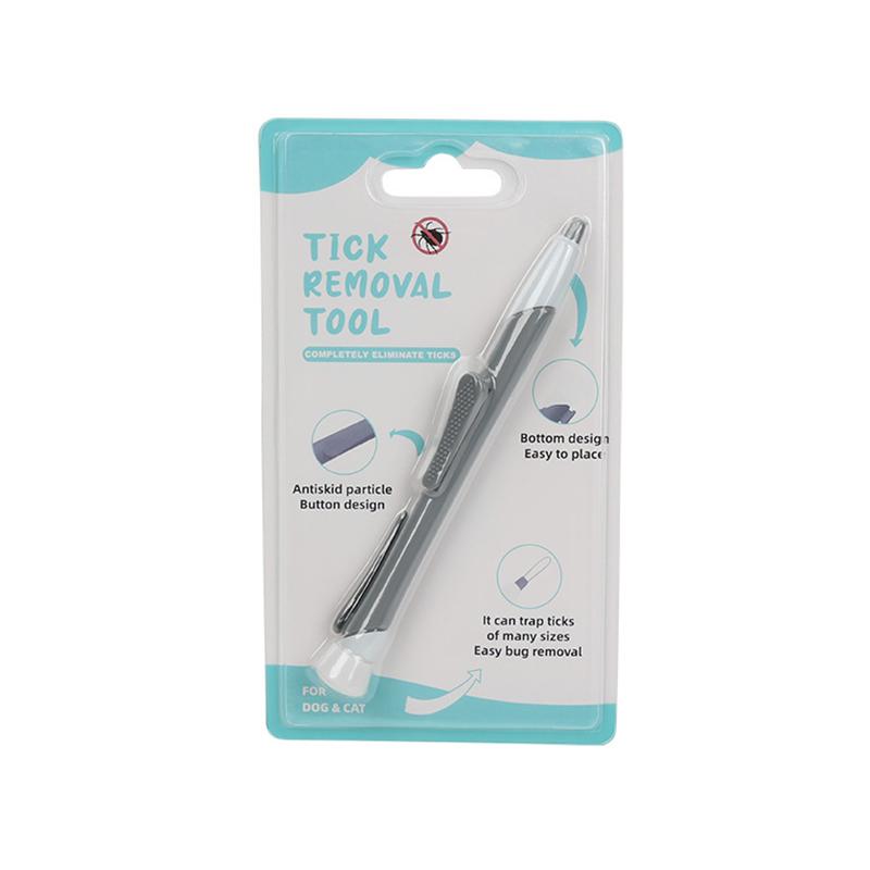 1pcs Rustproof Washable Pet Tick Remover Hook Reusable Householdbe Flea Scratching Extractor Cat Dog Hair Grooming Supplies