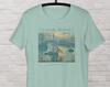 Claude Monet Sonnenaufgang T-Shirt, Französischer Impressionismus, Berühmter Künstler Gemälde Druck Marine Shirt, Klassisches Tee, Geschenk Kleidung für Kunstliebhaber