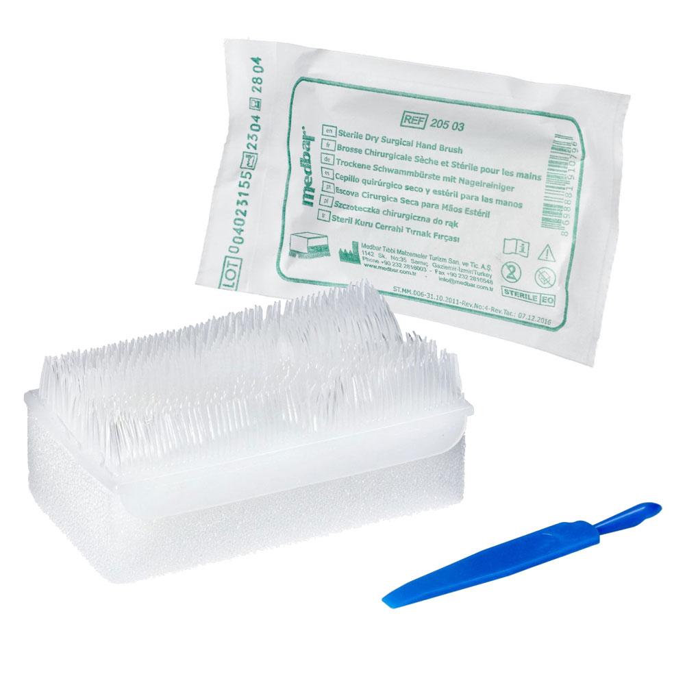 Dry Sterile Disposable Surgical Brush - 1 pc