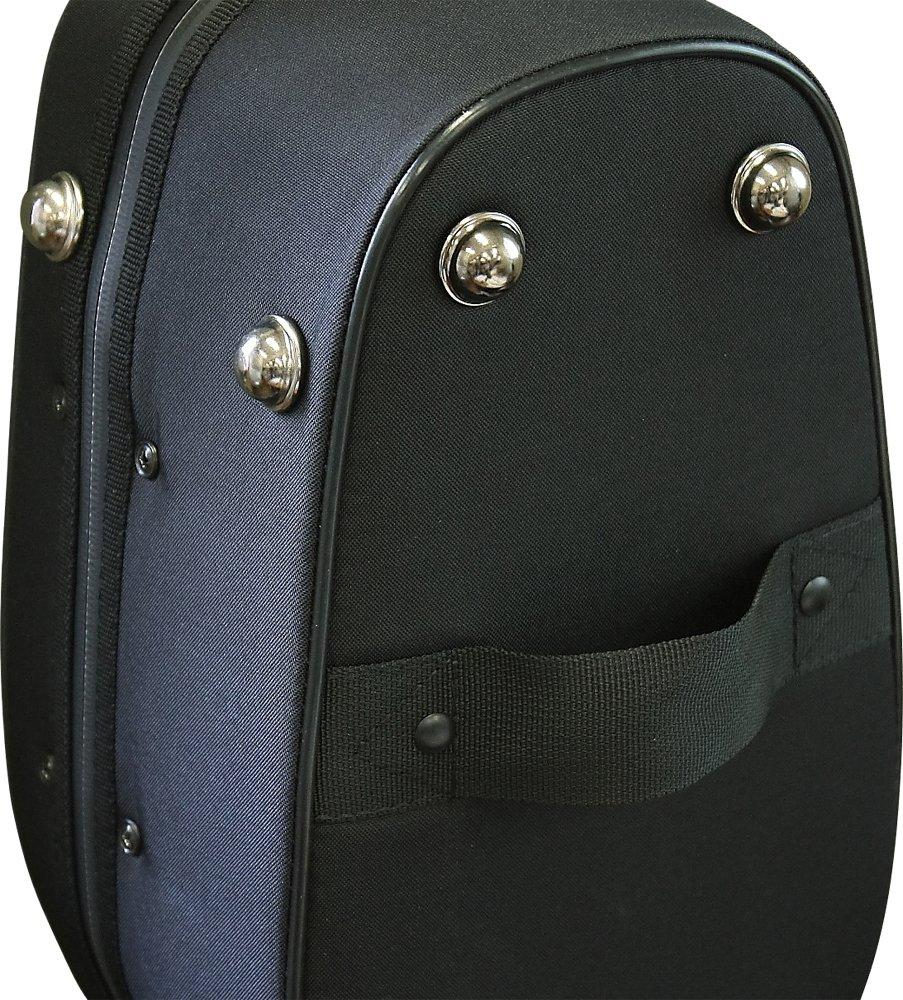 Super Light Round Mandoron Cello Case Black
